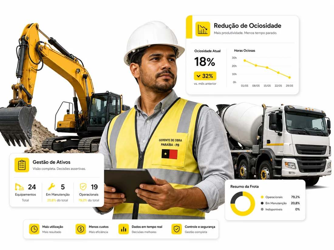 GMTRACK para Construção Civil